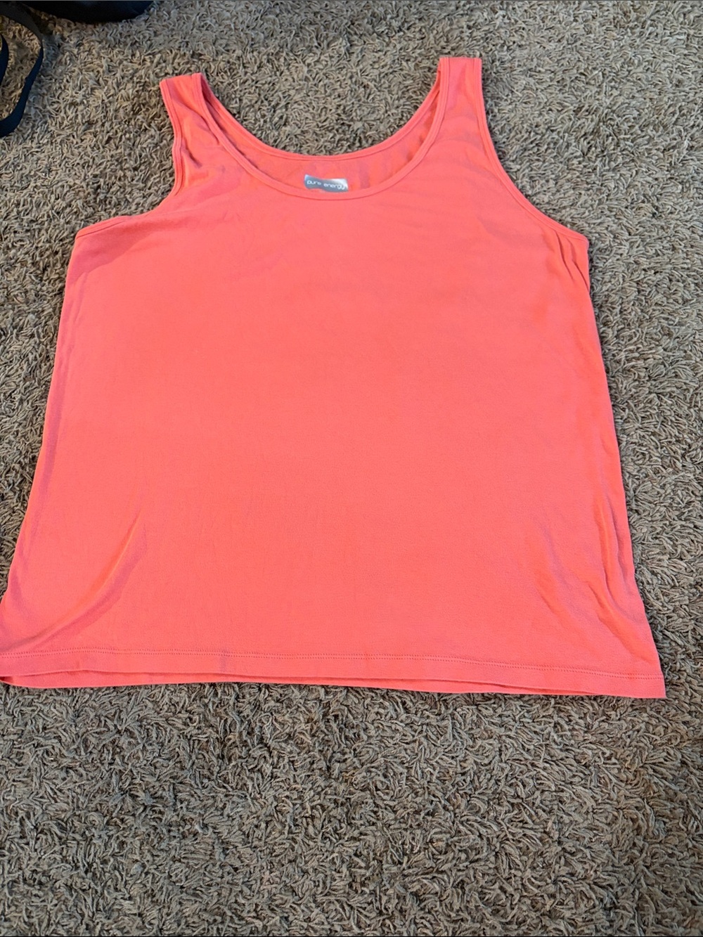 Pure Energy Coral Tank Top